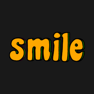 Orange smile T-Shirt