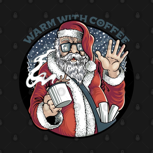 Santa Drink The Coffee by Wagum Std