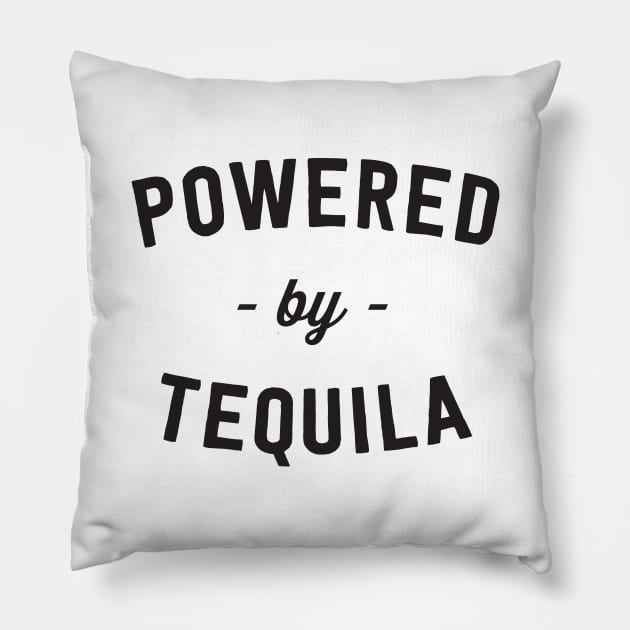 Powered by Tequila Pillow by Blister