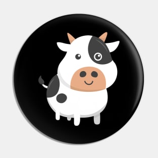 Adorable Cow & Cute Baby Calf Cow Lovers Pin