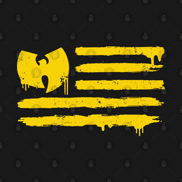 Vintage wutang flag
