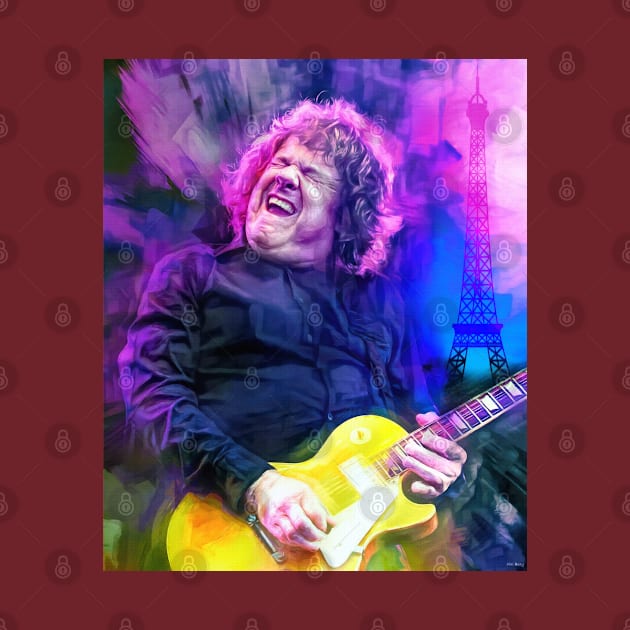 Gary Moore Parisienne Walkways by IconsPopArt