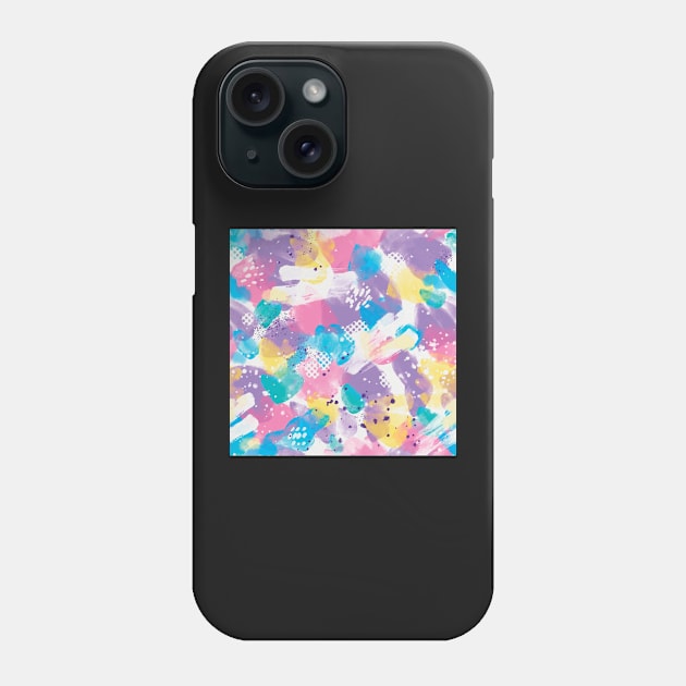 Vivid Color Splashes | Urban Finery Phone Case by uppermosteN