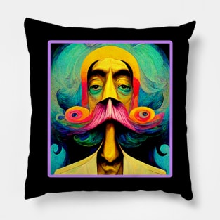 Trippy Salvador Dali Pop Art Pillow