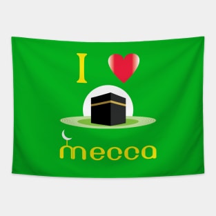 Mecca Kaaba Hajj gift-I love mecca kaaba hajj gift Tapestry