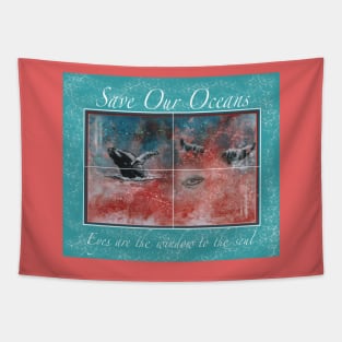 Save Our Oceans Tapestry