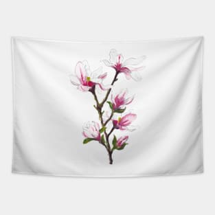 Magnolia blossoms Tapestry