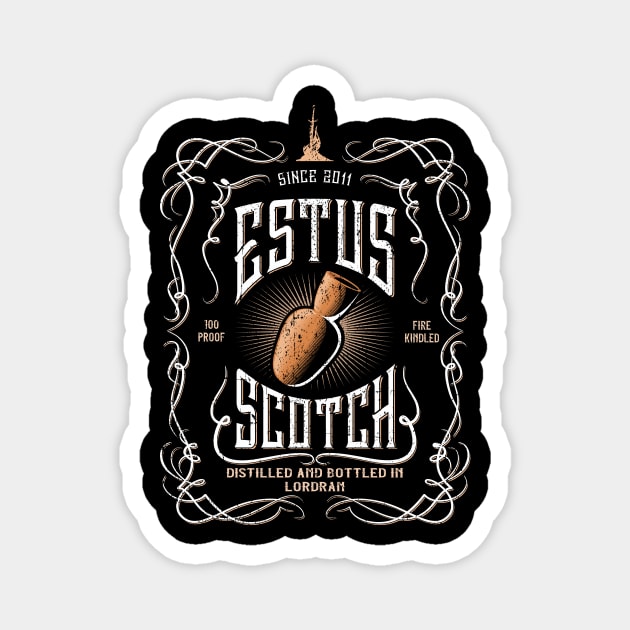 Estus Scotch Magnet by tealerdesigns