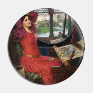 I am Half sick of Shadows said the Lady of Shalott by John William Waterhouse Pin