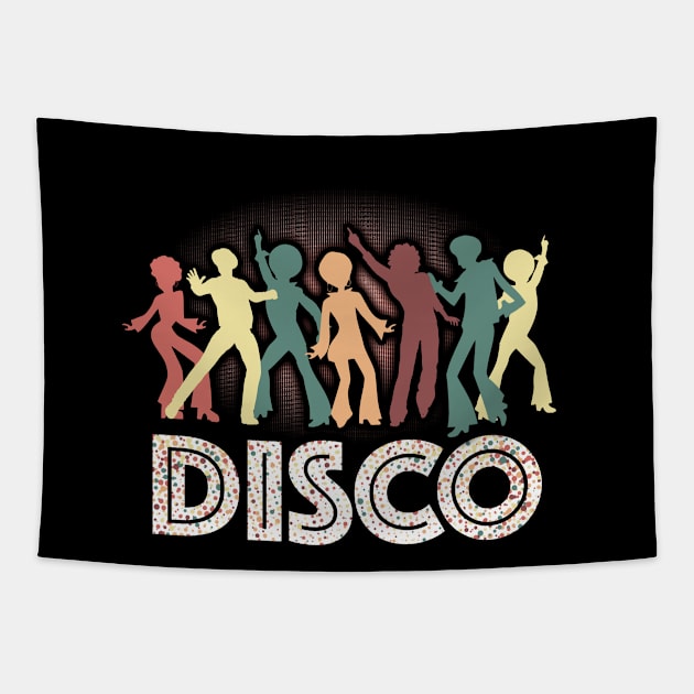 Disco Vintage Tapestry by franzaled