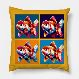 Pop Oranda Goldfish - Cool Aquarium Fish Pillow