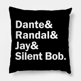 Funny Names x Clerks New Jersey Pillow