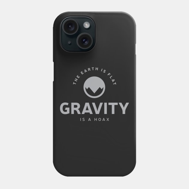 Flat Earth Gravity is a HOAX Phone Case by VeesTees