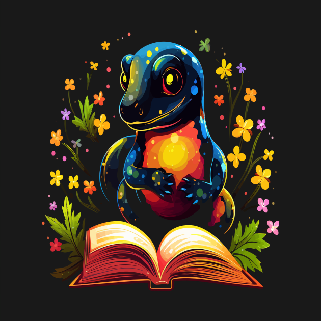 Salamander Reads Book by JH Mart