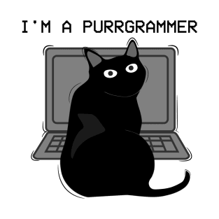 I'm A Purrgrammer T-Shirt