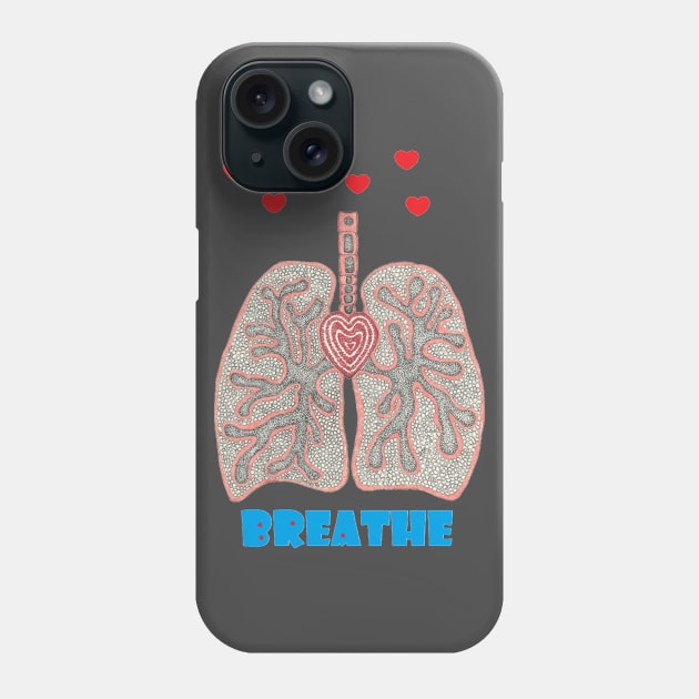 Breathe Phone Case by Zenferren