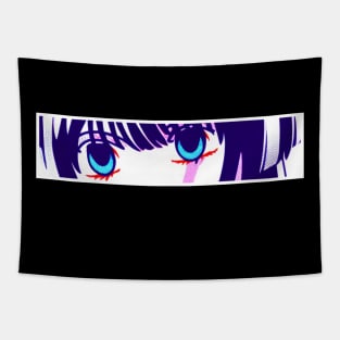 Anime Eyes- Deep Blue Tapestry