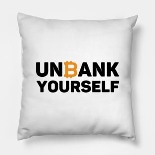 Unbank yourself - Trading Crypto Pillow