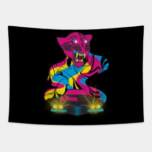 Knight Drive Race Car Tapestry