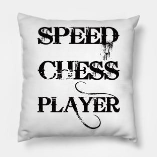 Speed Chess Player Pillow