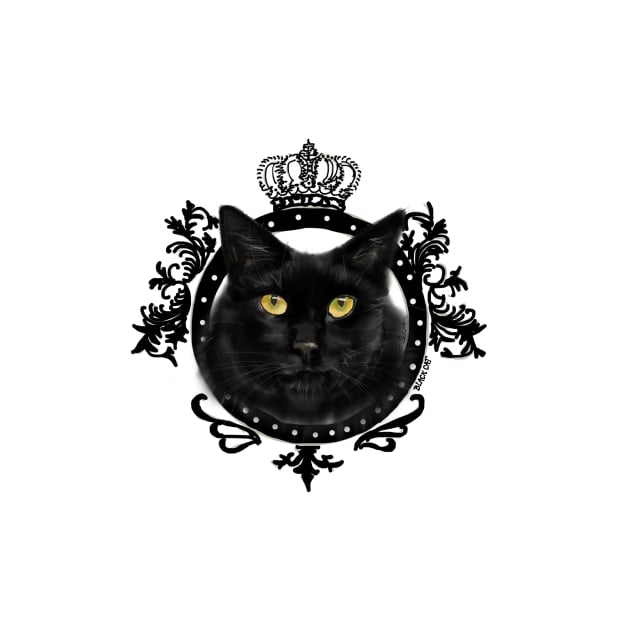 Black Cat Royalty by kschowe