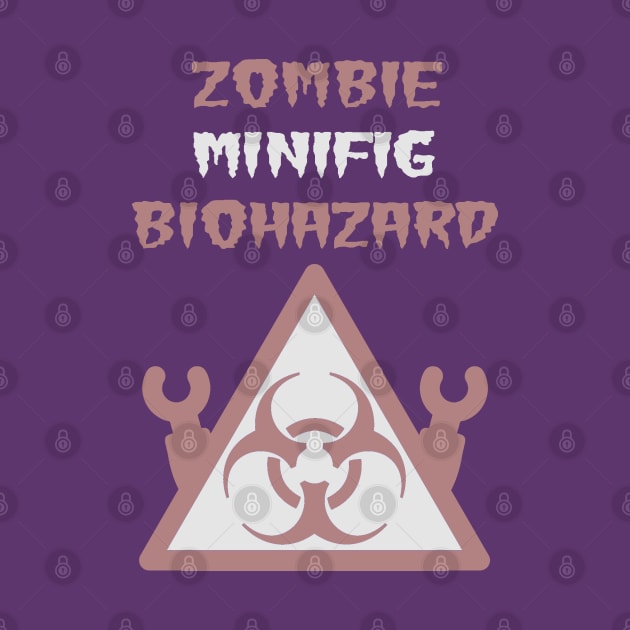 ZOMBIE MINIFIG BIOHAZARD by ChilleeW