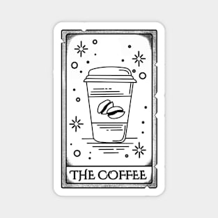 Tarot card, the coffee! Magnet