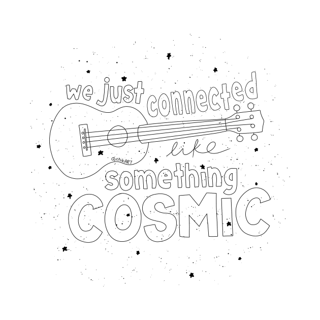 Something Cosmic - black by djchikart