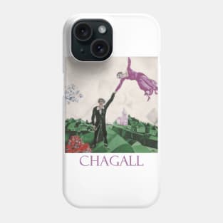 Walk (1915) by Marc Chagall Phone Case