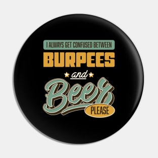 Funny Calisthenics Street Fitness and Gym Exercise Beer Pin