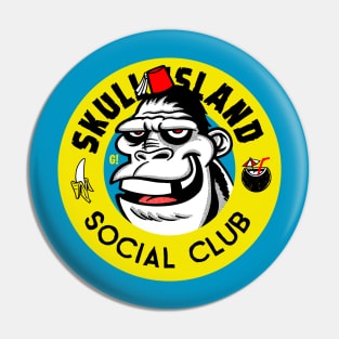 Skull Island Social Club Pin