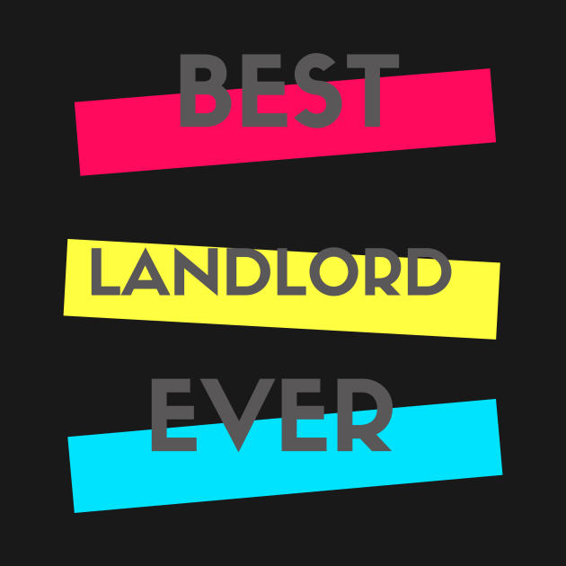 Best Landlord Ever - Landlord Sticker - Camiseta | TeePublic MX