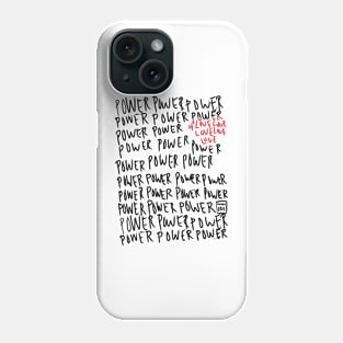 Power Love Phone Case