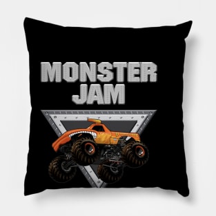 Monster Jam Pillow