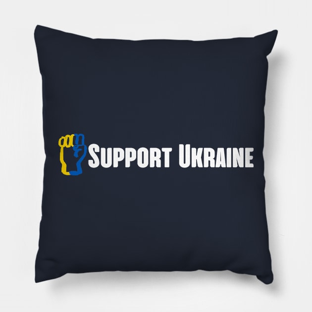 Support Ukraine Pillow by julia_printshop