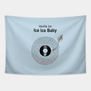 ICE ICE BABY LYRICS ILLUSTRATIONS Tapestry