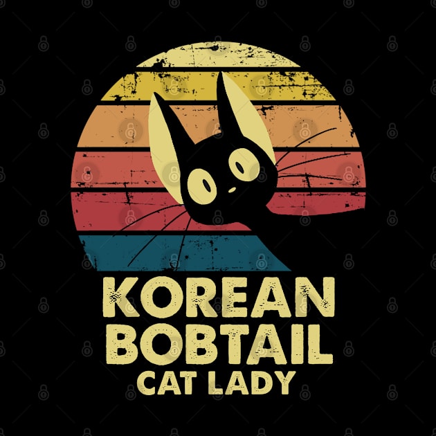 Korean Bobtail cat mom. Perfect present for mom mother dad father friend him or her by SerenityByAlex