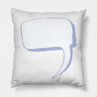 Thought Balloon Pillow