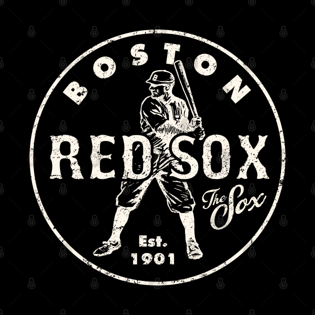 Vintage Boston Red Sox by Buck Tee by Buck Tee