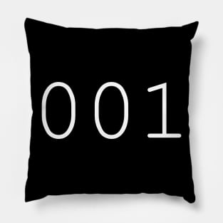 001 number one Pillow