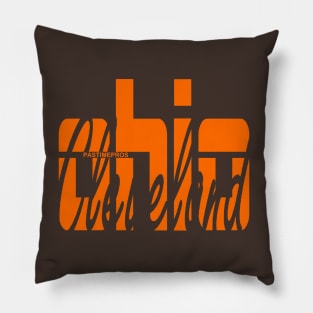 Cleveland Ohio Classic Pillow