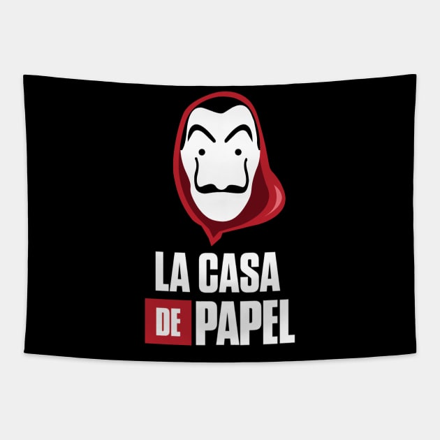 La Casa De Papel Tapestry by FlowrenceNick00