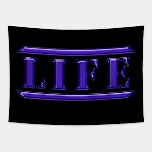 Life Purple Tapestry