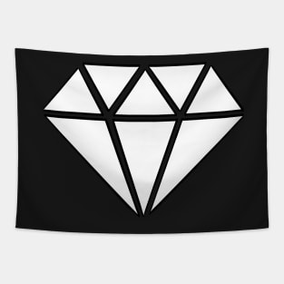 White Diamond Tapestry