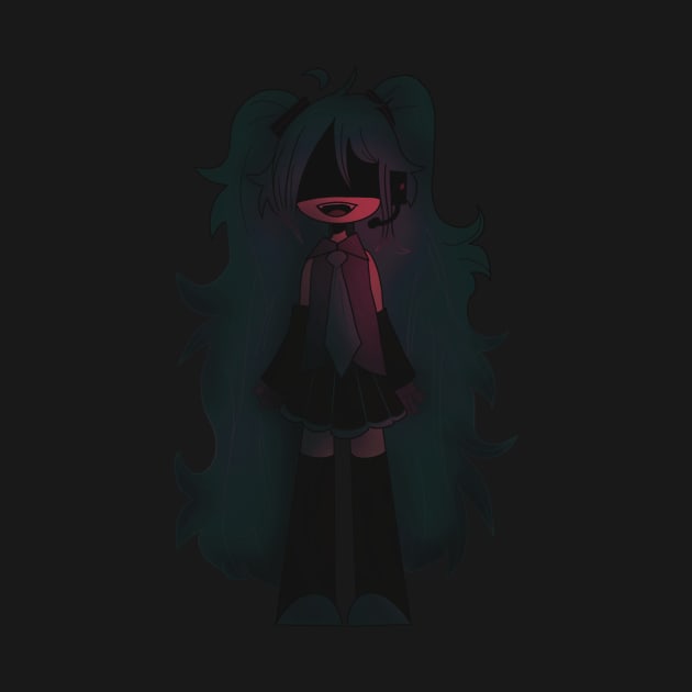 Edgy Miku by Willowsky