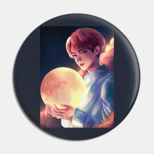 Boy Who Holds the Moon Pin