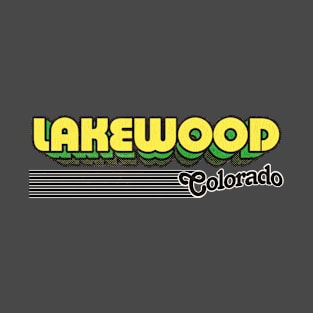 Lakewood, Colorado | Retro Stripes T-Shirt