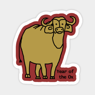 Year of the Metal Ox Magnet