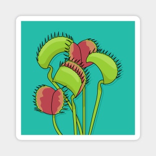 Venus Flytrap Plant Magnet