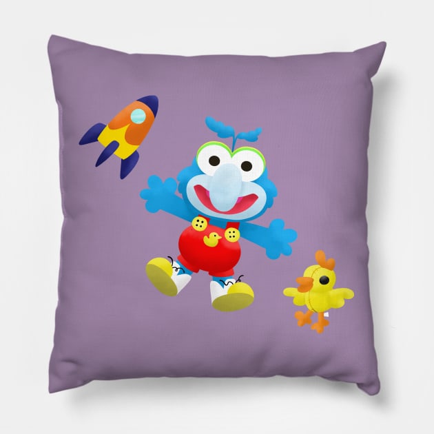 When your room looks kinda weird - Gonzo Pillow by TheGreatJery